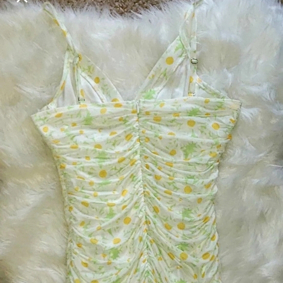 *SOLD* Ruched Mini Dress - Picture 5 of 6